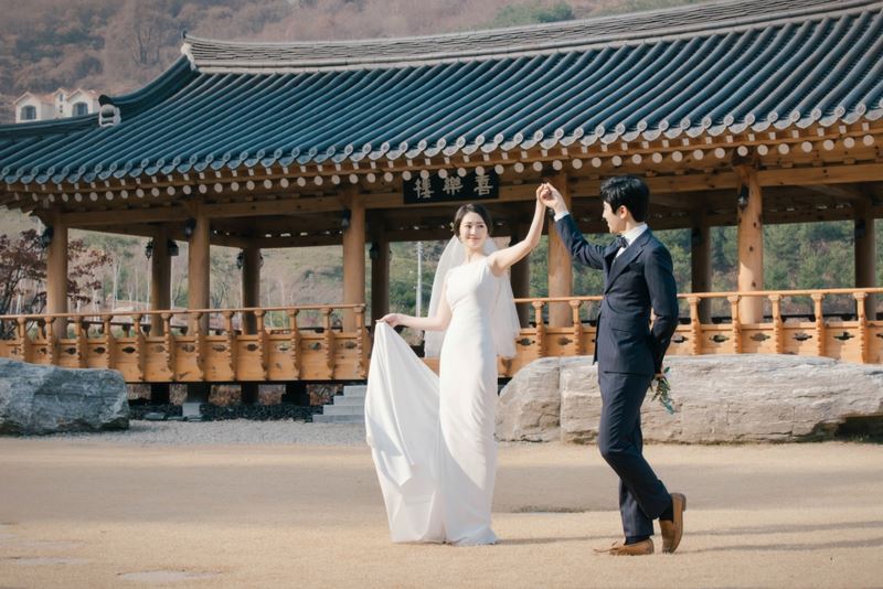 Xu hướng chụp ảnh cưới Hàn Quốc hiện nay