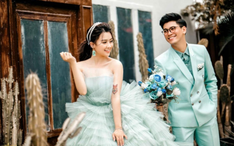 Ảnh cổng cưới Hàn Quốc với phong cách tuổi tin tươi mới
