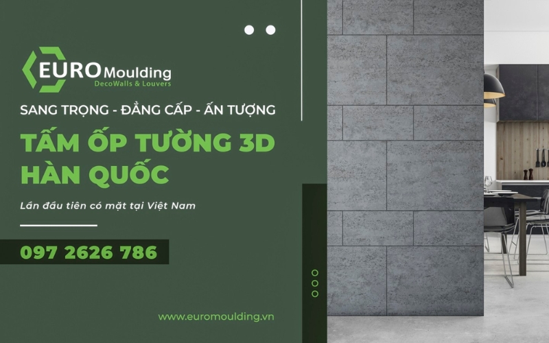 tấm ốp tường euro moulding