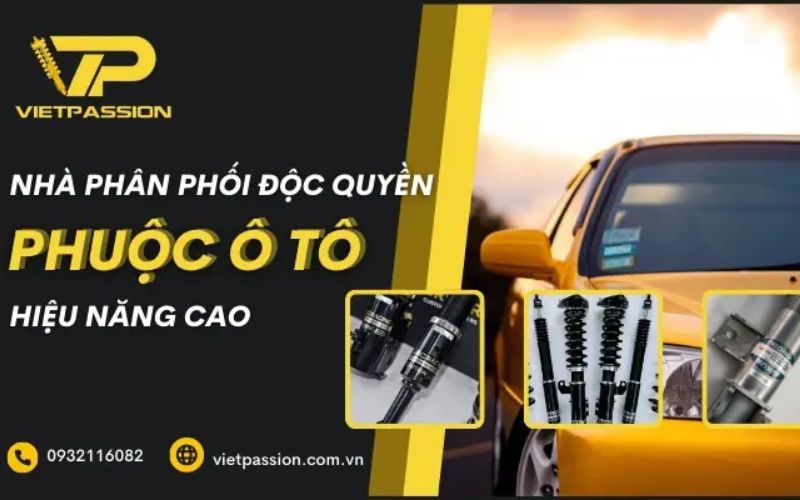 nhà phân phối phuộc ô tô hiệu năng Vietpassion