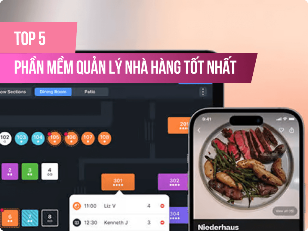 Phần mềm quản lý nhà hàng, quán ăn