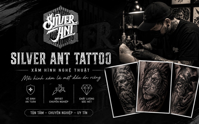 Silver Ant Tattoo